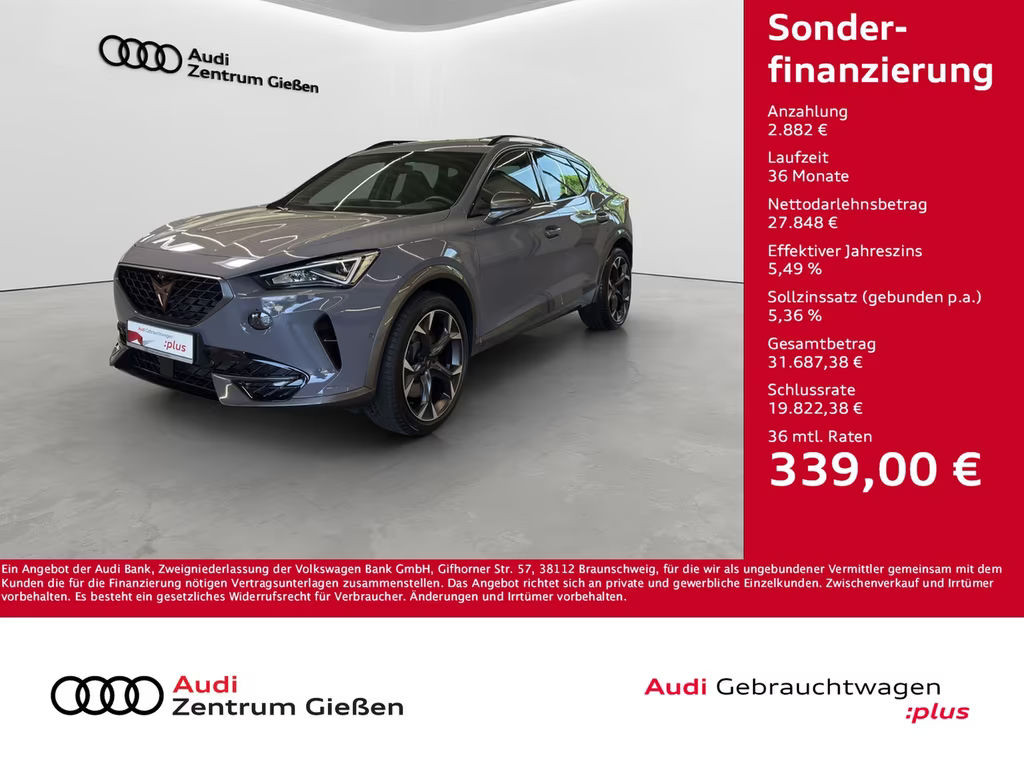 Cupra Formentor 2.0 TSI DSG VZ