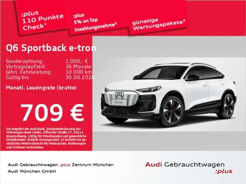 Audi Q6 e-tron Quattro S-Line