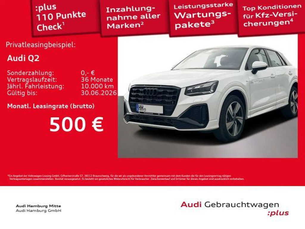 Audi Q2 S-Line S-Tronic 35 TDI