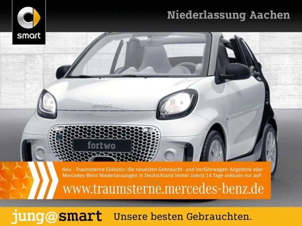 Smart EQ fortwo Cabrio 60kWed cool&Audio