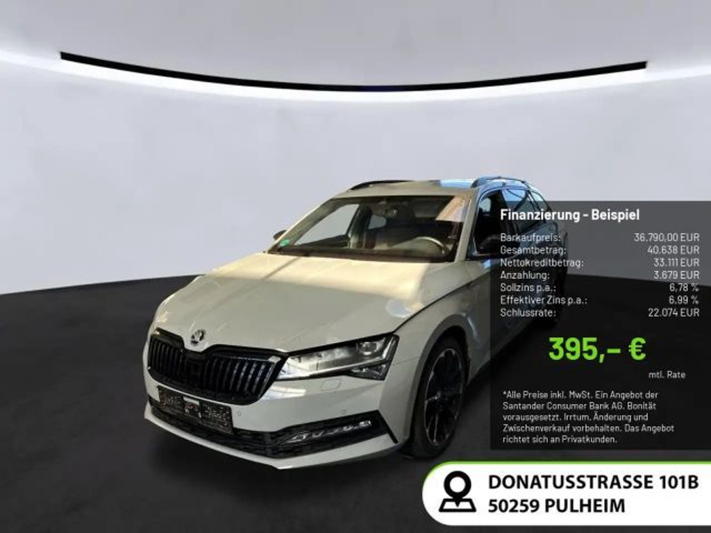 Skoda Superb Combi 4x4 Sportline 2.0 TSI