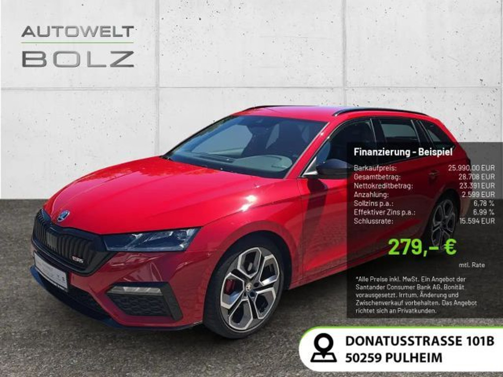 Skoda Octavia Combi RS 2.0 TDI