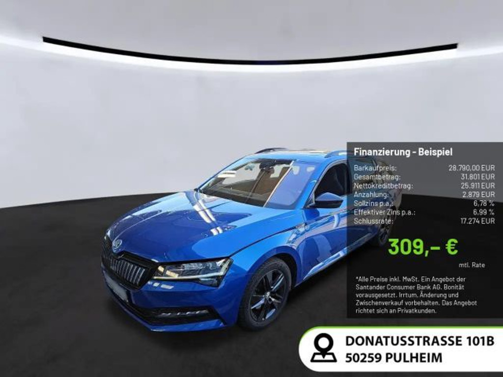 Skoda Superb Combi Sportline iV 1.4 TSI