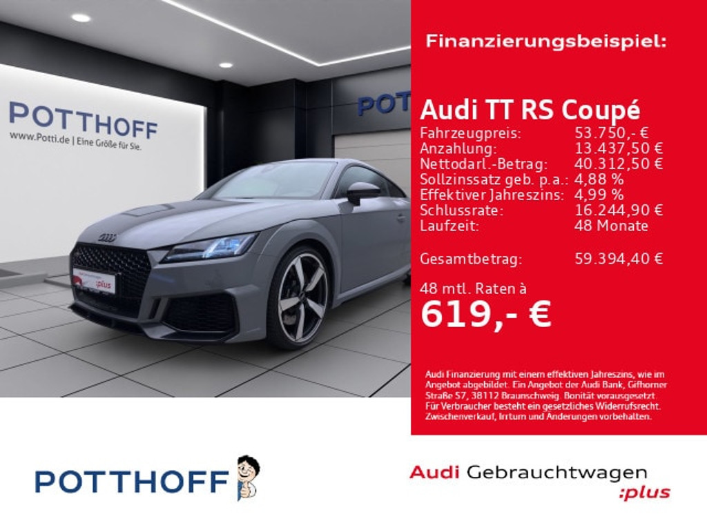 Audi TT RS Coupé Quattro S-Tronic