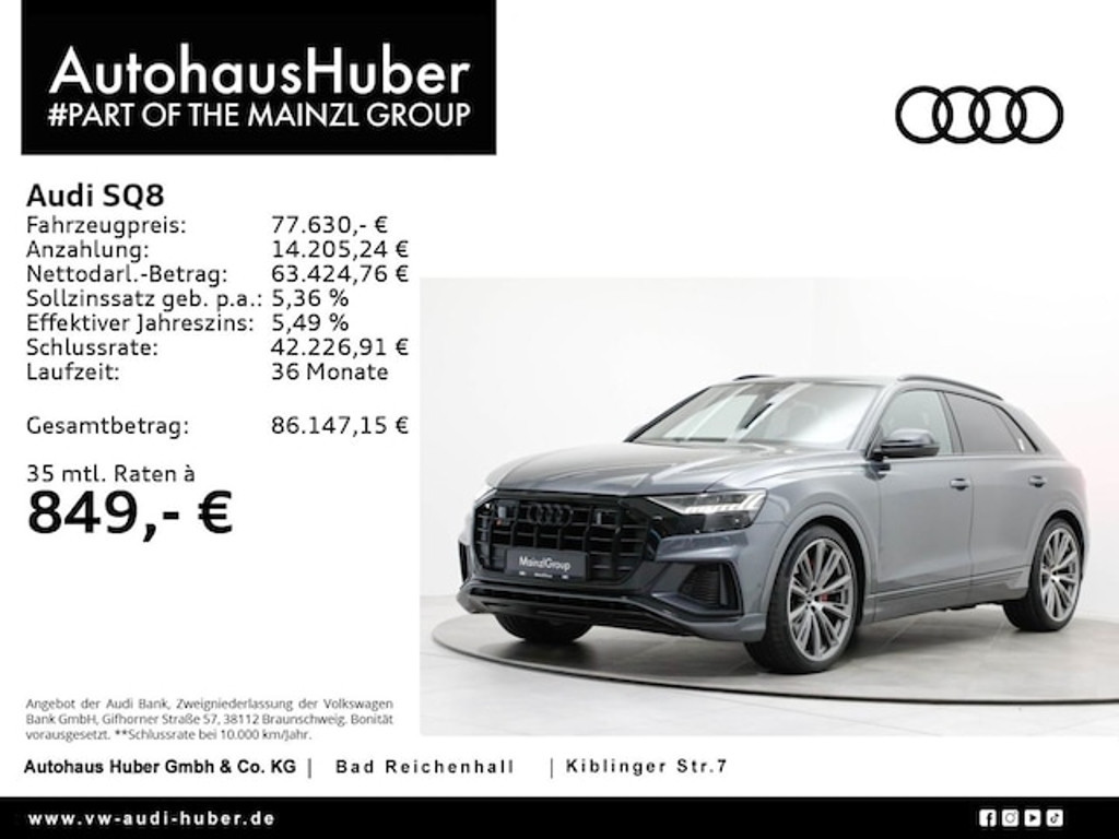 Audi SQ8 Quattro