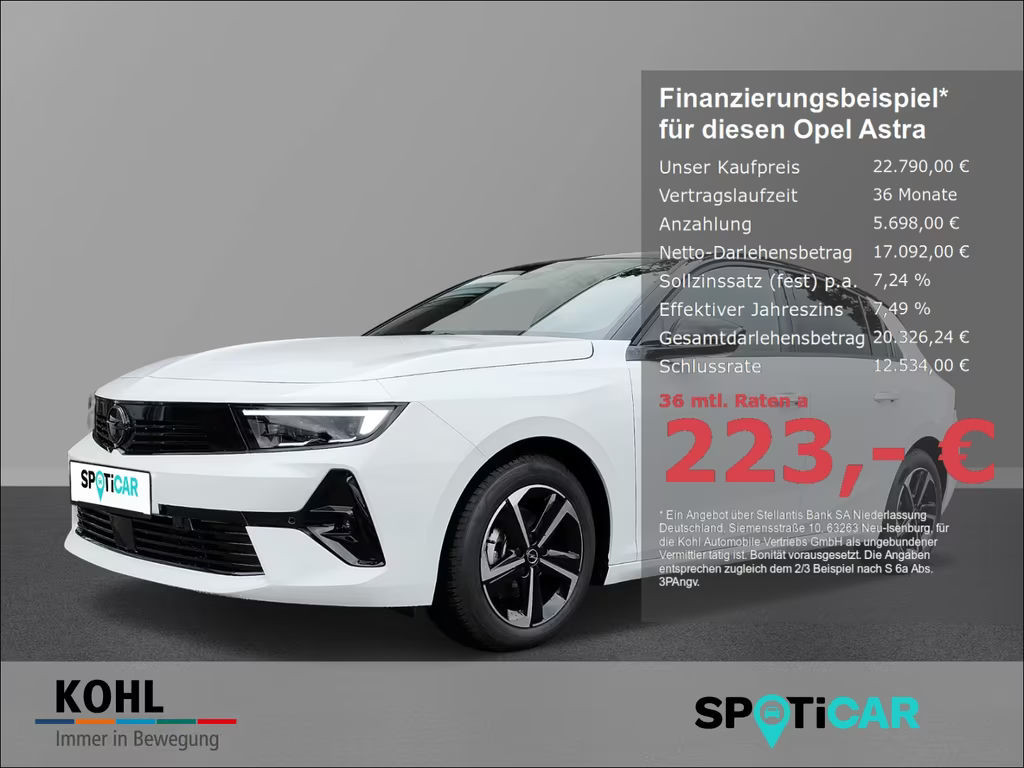 Opel Astra Grand Sport 1.2 Turbo Turbo GS-Line