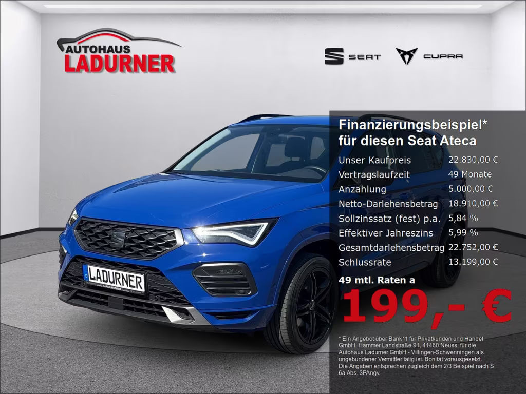 Seat Ateca FR-lijn