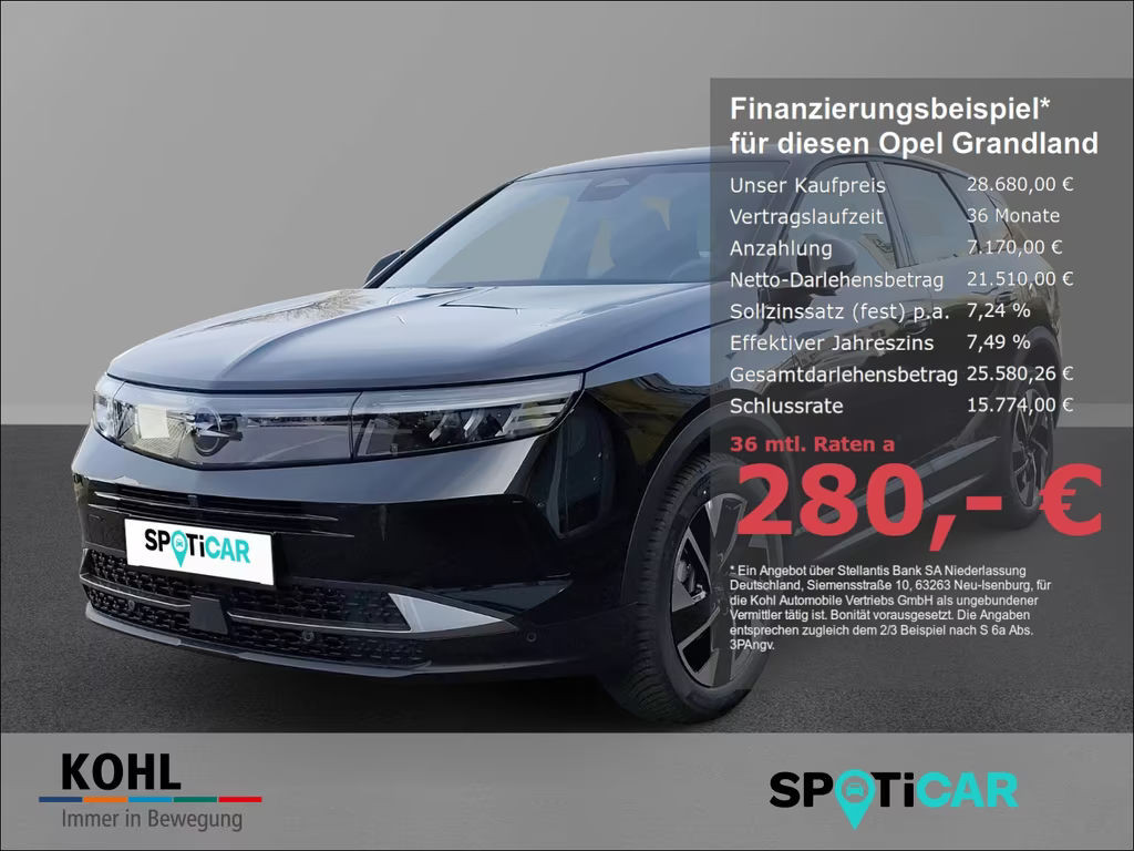 Opel Grandland Hybrid Edition