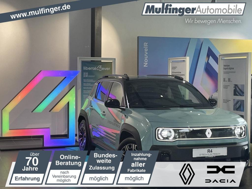 Renault 4 E-Tech Iconic
