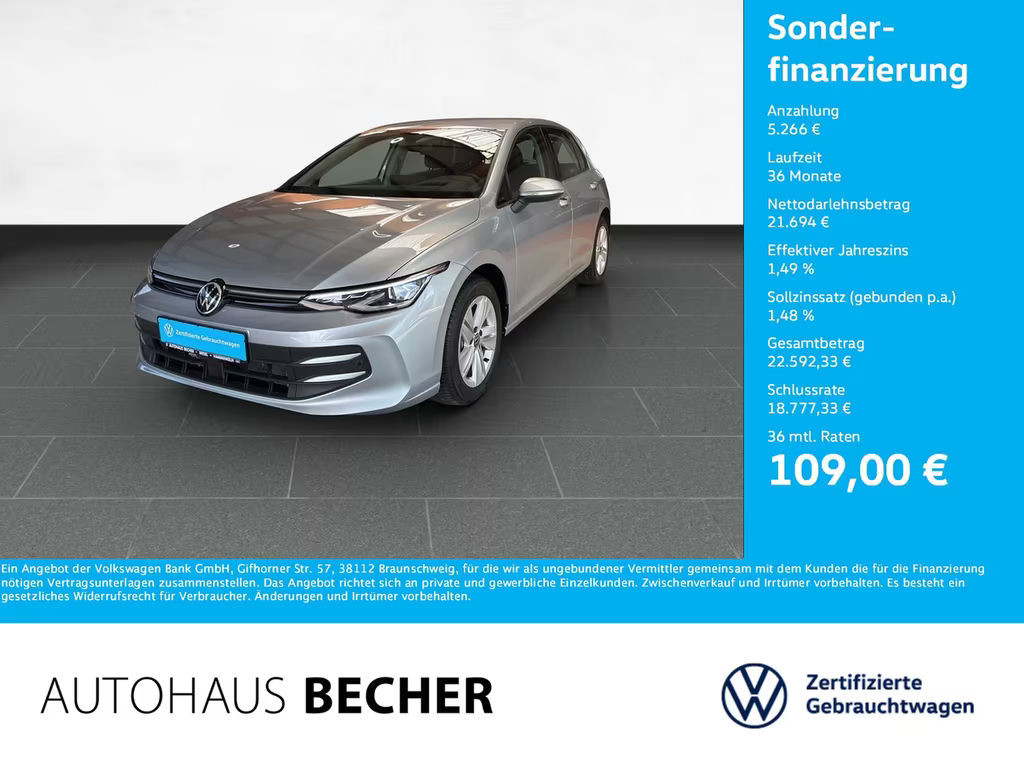 Volkswagen Golf Life 1.5 TSI