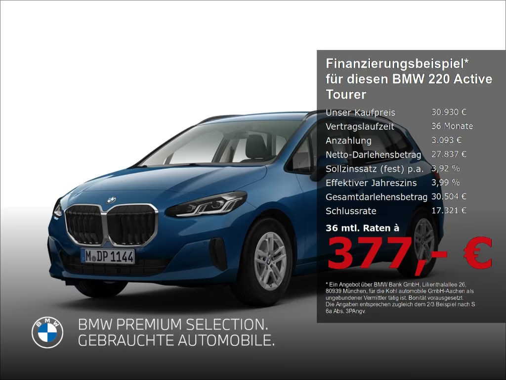 BMW 2 Serie 220 Active Tourer 220d