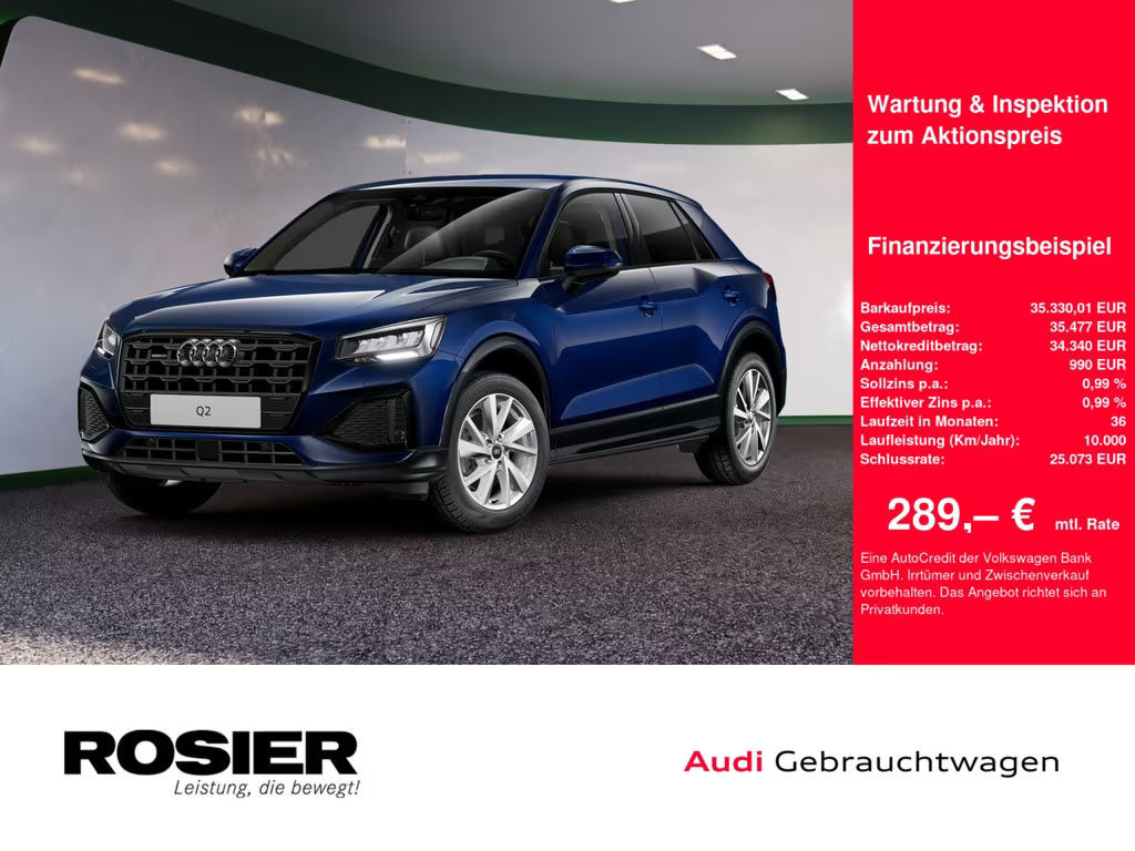 Audi Q2 Quattro S-Tronic 40 TFSI