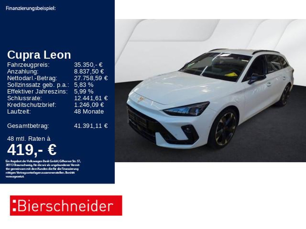 Cupra Leon 1.5 TSI DSG e-Hybrid