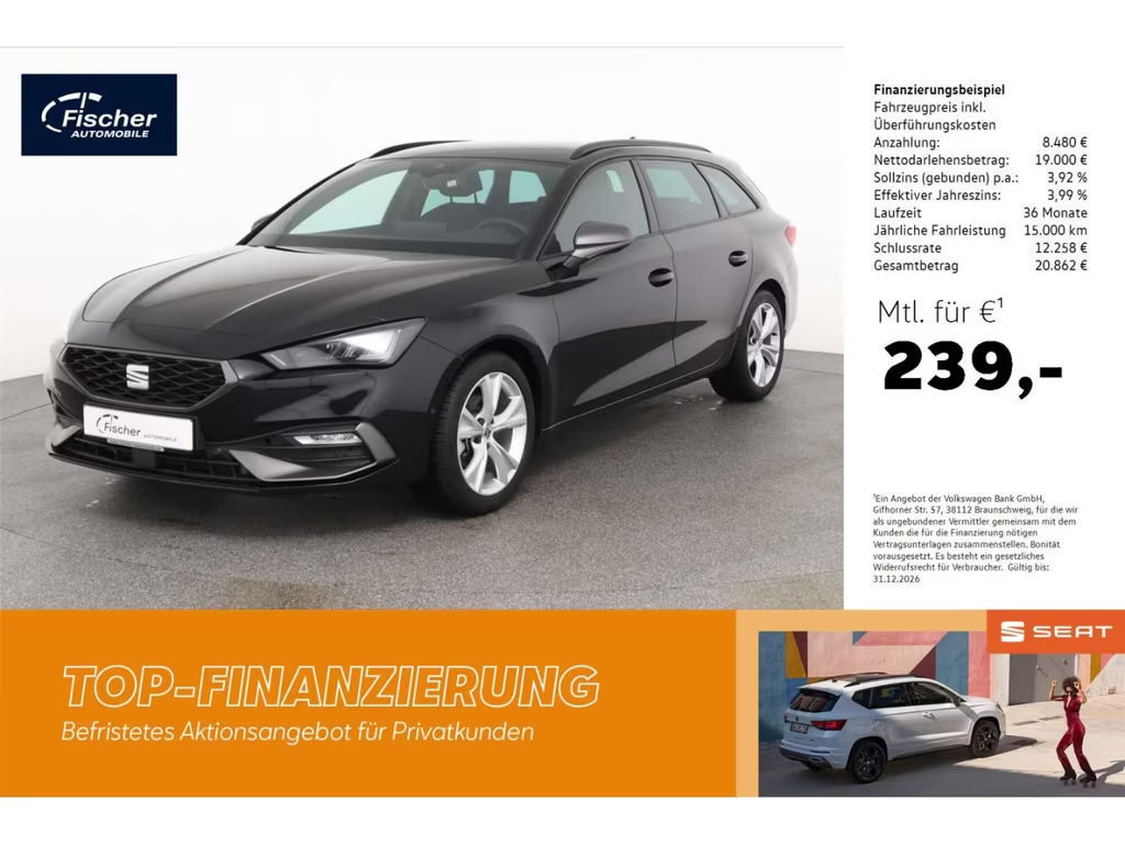 Seat Leon FR-lijn Sportstourer 1.5 eTSI