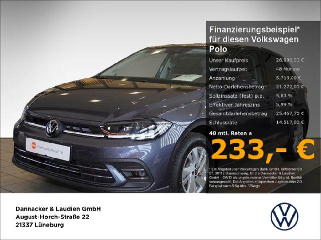 Volkswagen Polo Style 1.0 TSI