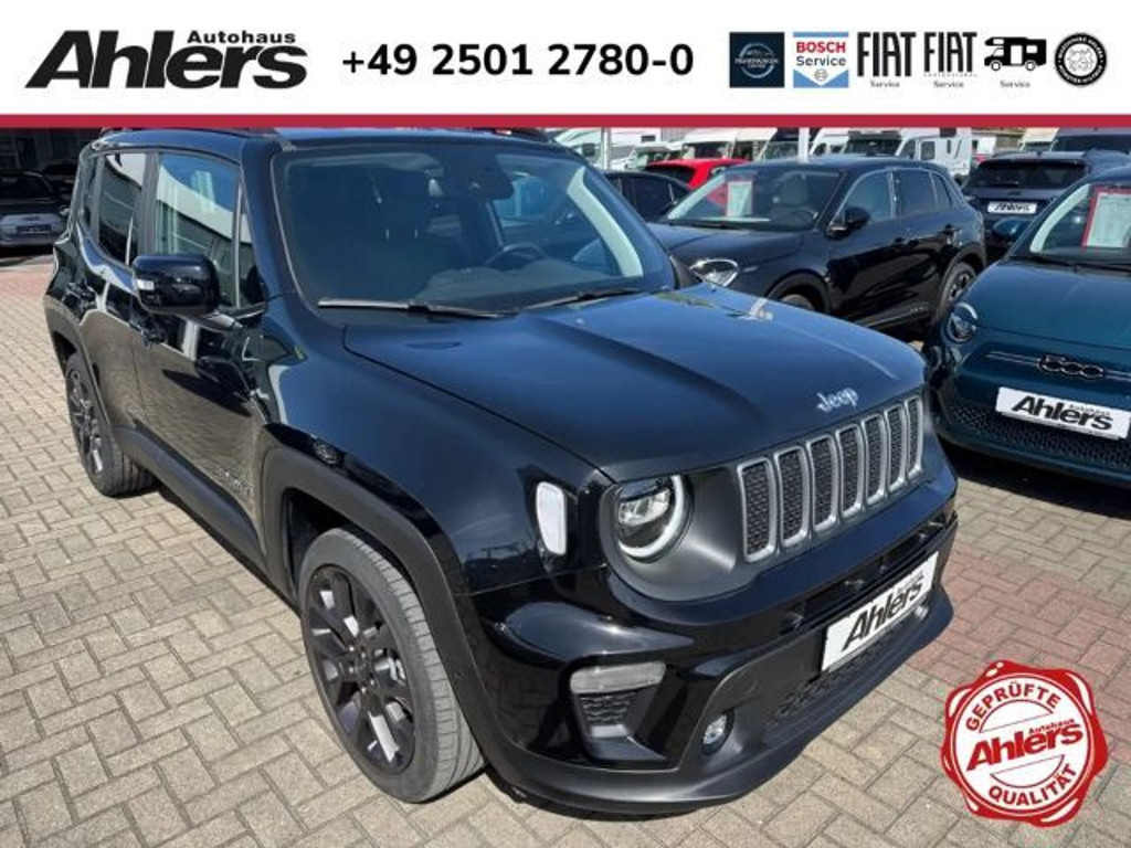 Jeep Renegade S-Edition+LEDER+ELSITZ+AUTOMATIK+KAMERA+TOTWINKEL+