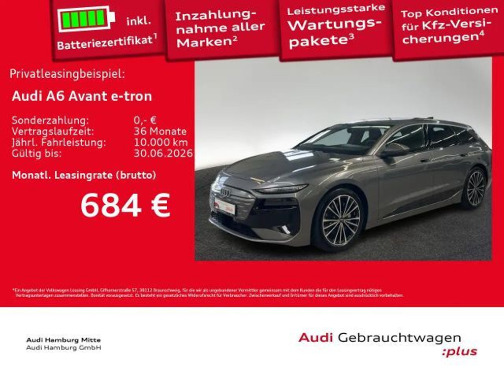 Audi A6 e-tron Performance