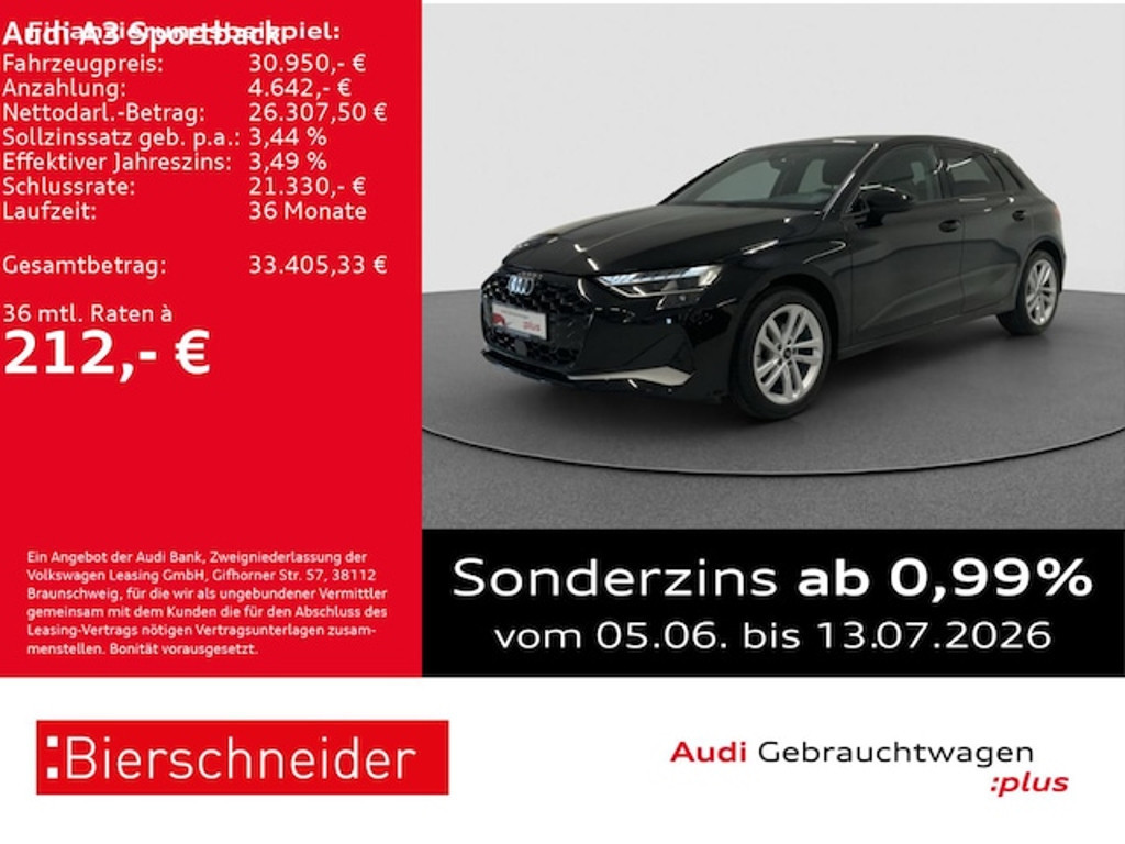 Audi A3 Sportback 35 TFSI