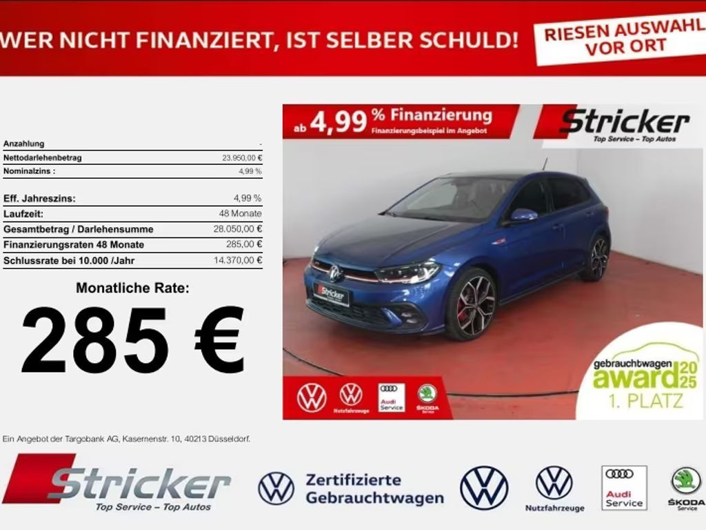 Volkswagen Polo GTI 2.0 TSI