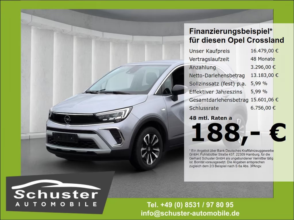 Opel Crossland 1.2 Turbo Elegance