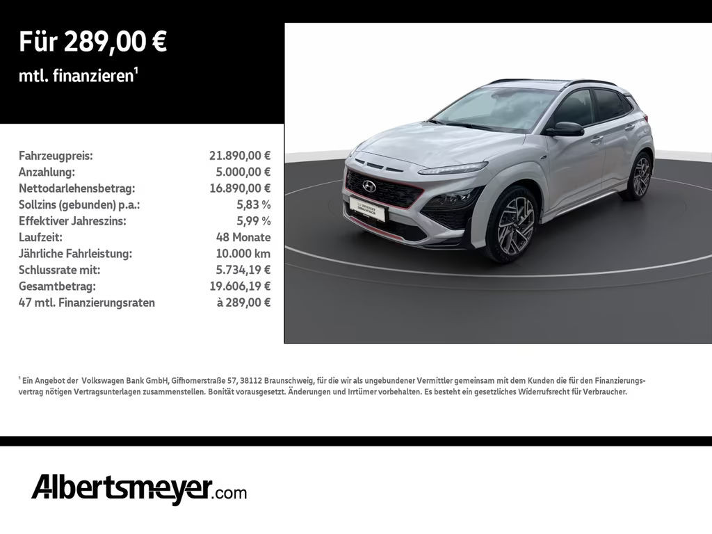 Hyundai Kona T-GDi N Line 1.6