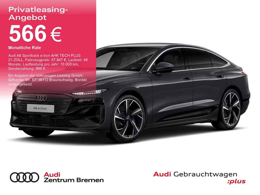 Audi A6 e-tron Sportback