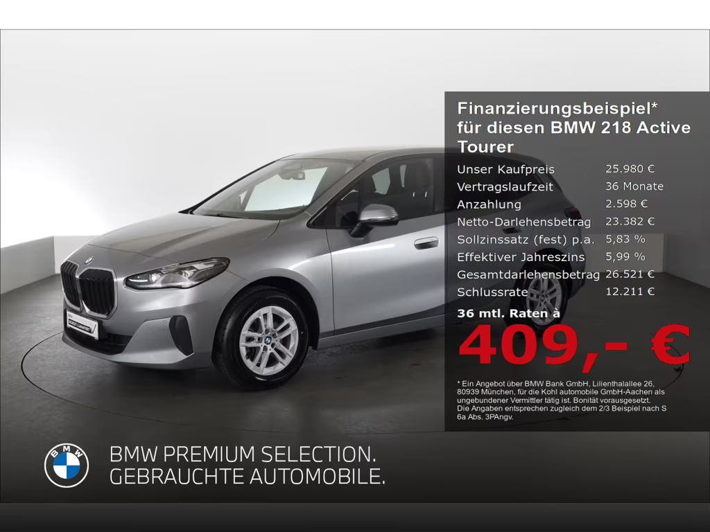 BMW 2 Serie 218 Active Tourer 218i