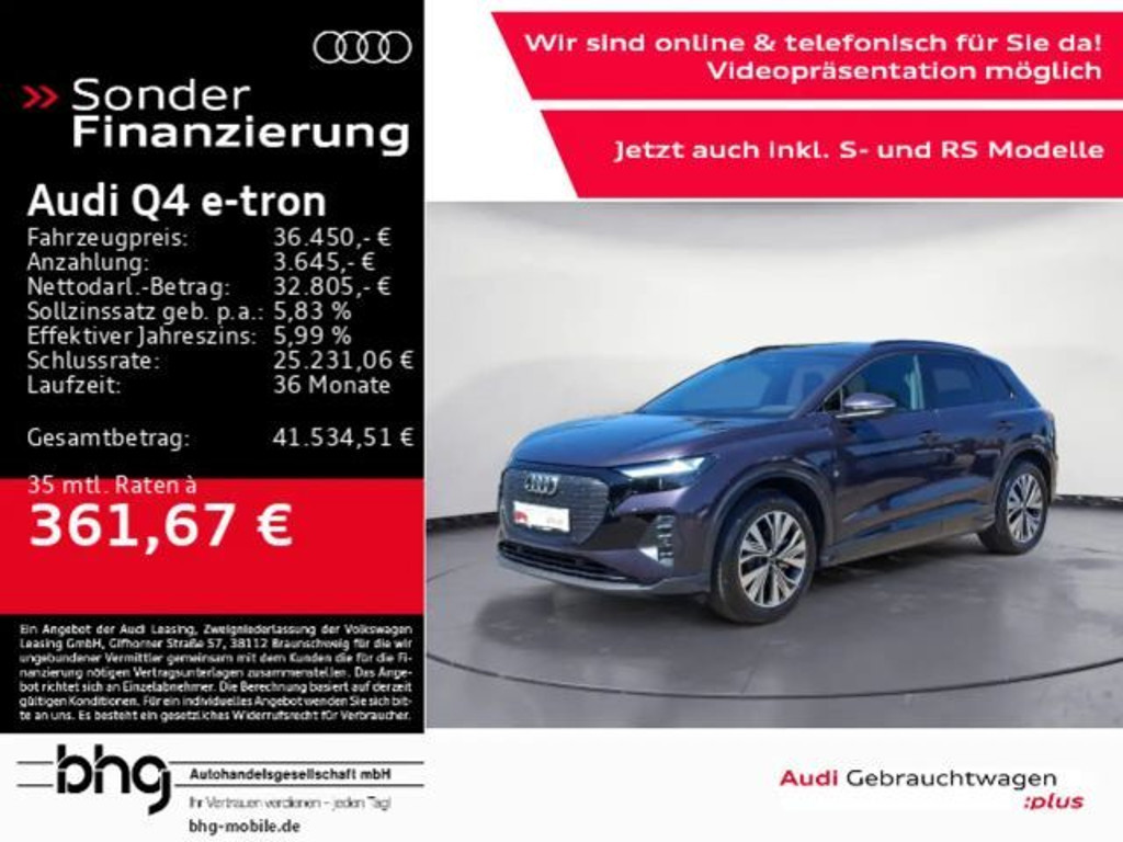 Audi Q4 e-tron 40