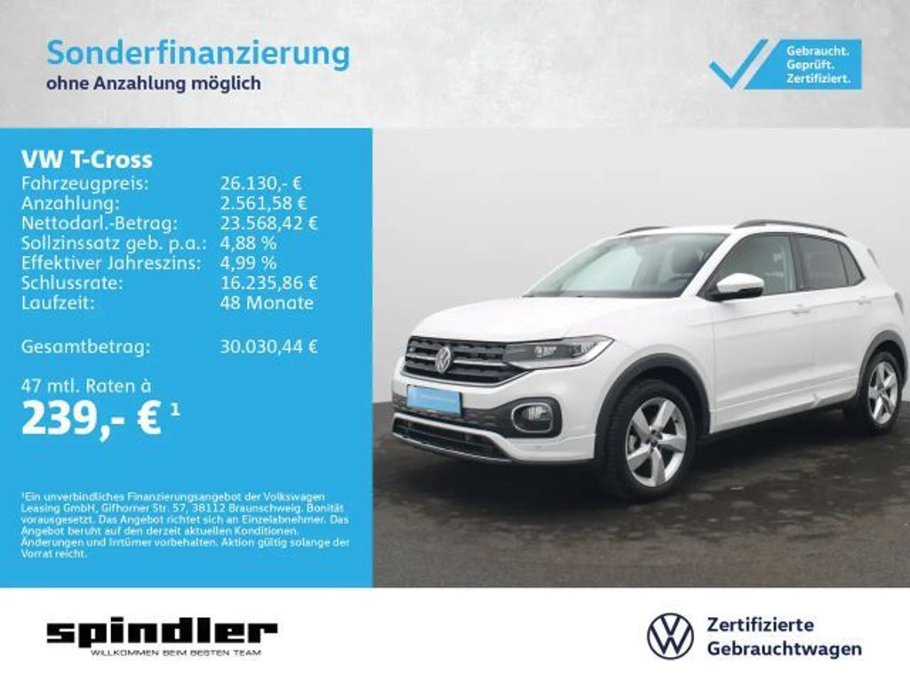 Volkswagen T-Cross DSG R-Line 1.5 TSI