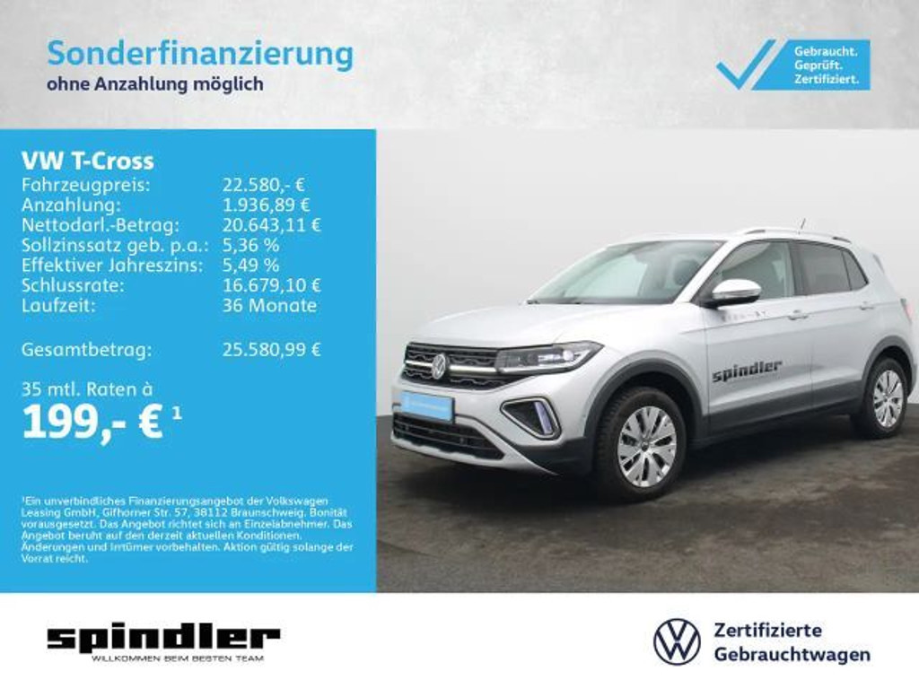 Volkswagen T-Cross Style 1.0 TSI IQ.Drive