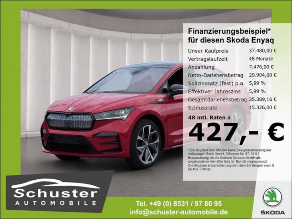 Skoda Enyaq iV 4x4 RS Coupe