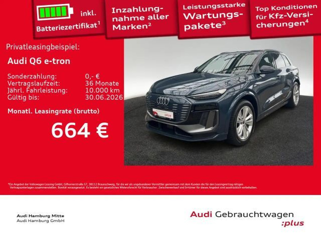 Audi Q6 e-tron Performance