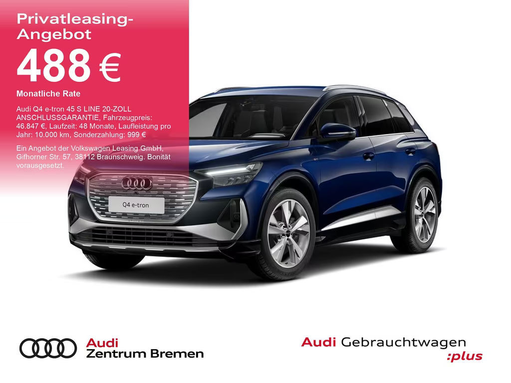 Audi Q4 e-tron S-Line