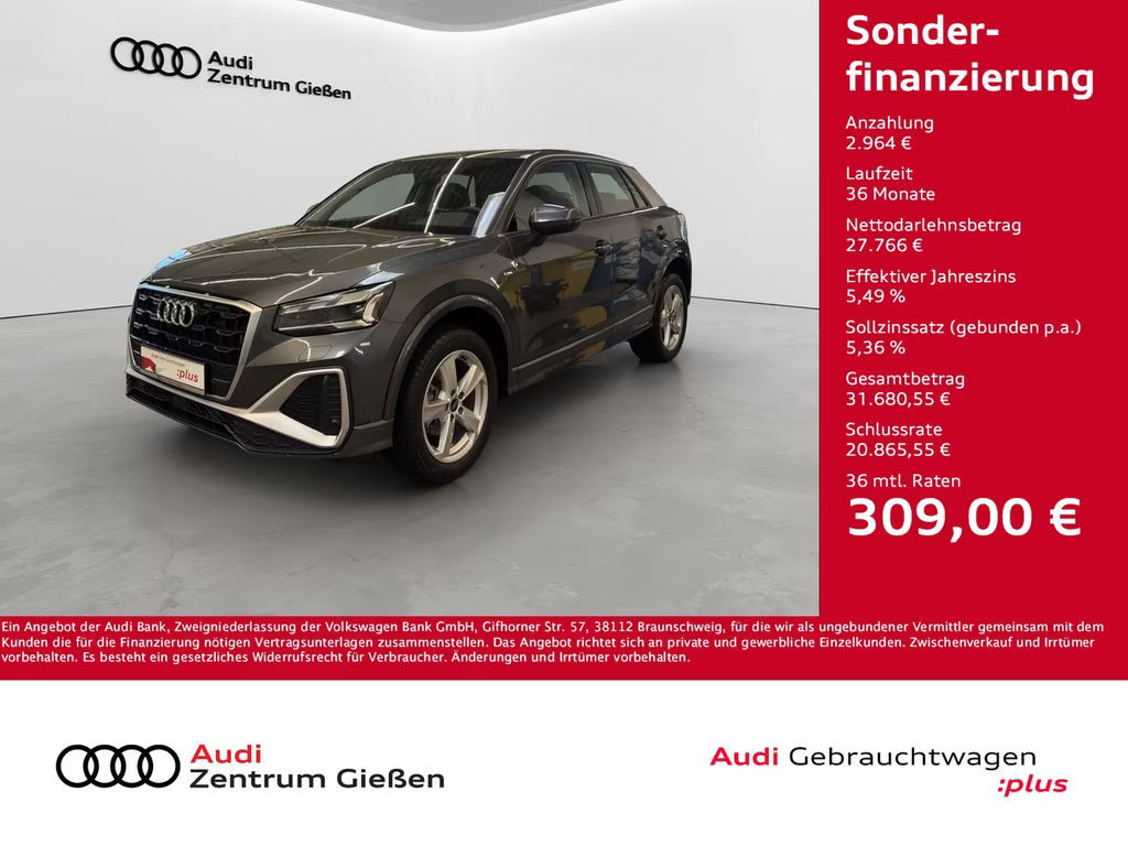 Audi Q2 S-Line S-Tronic 35 TFSI