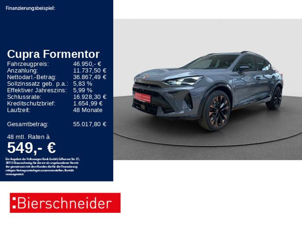 Cupra Formentor 2.0 TSI VZ
