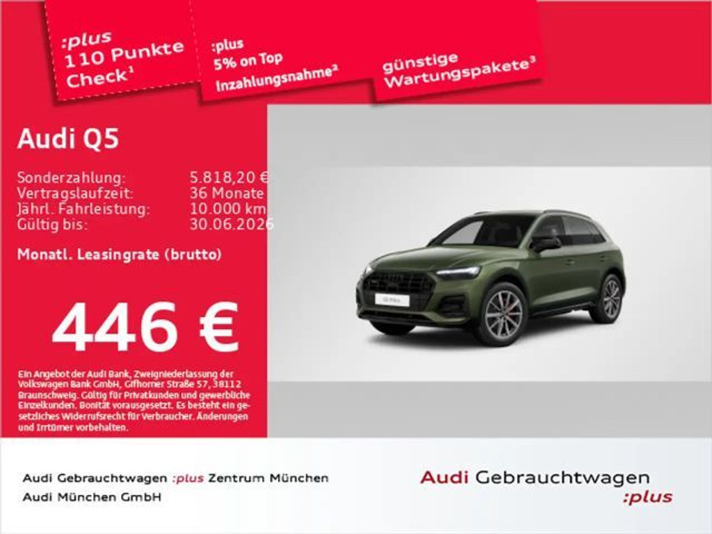 Audi Q5 Quattro S-Tronic Hybride 50 TFSI