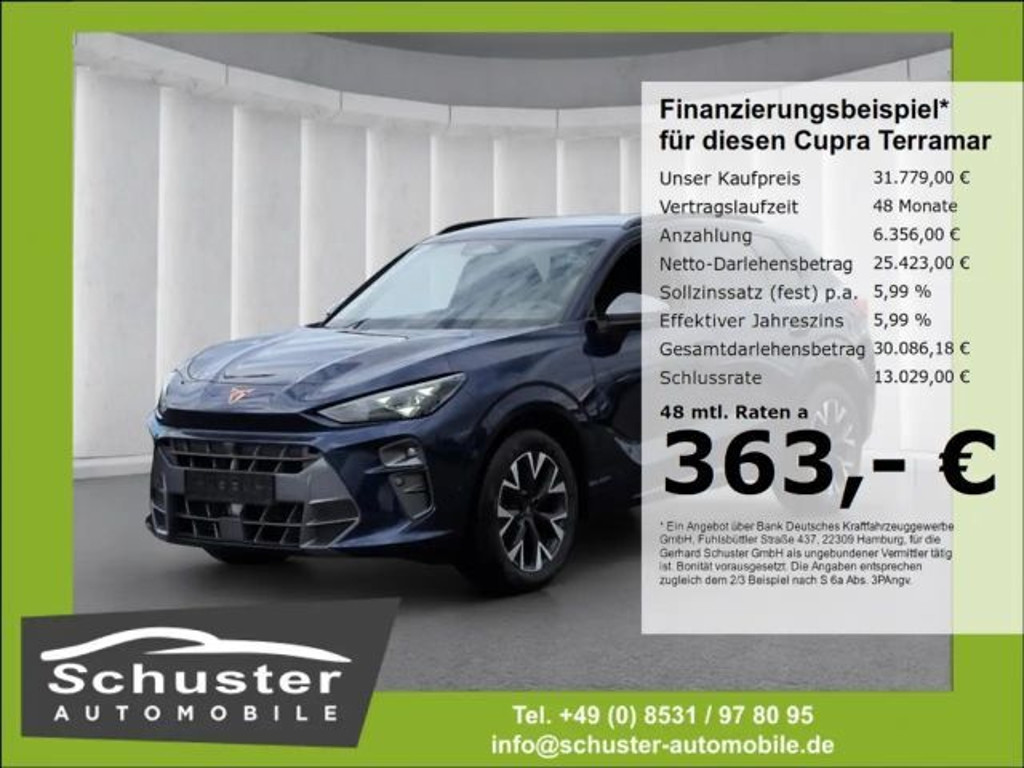 Cupra Terramar 1.5eTSI*ACC Navi 360°Kam Alcantara SHZ