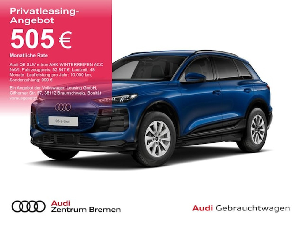 Audi Q6 e-tron SUV e-tron Audi Q6 SUV e-tron