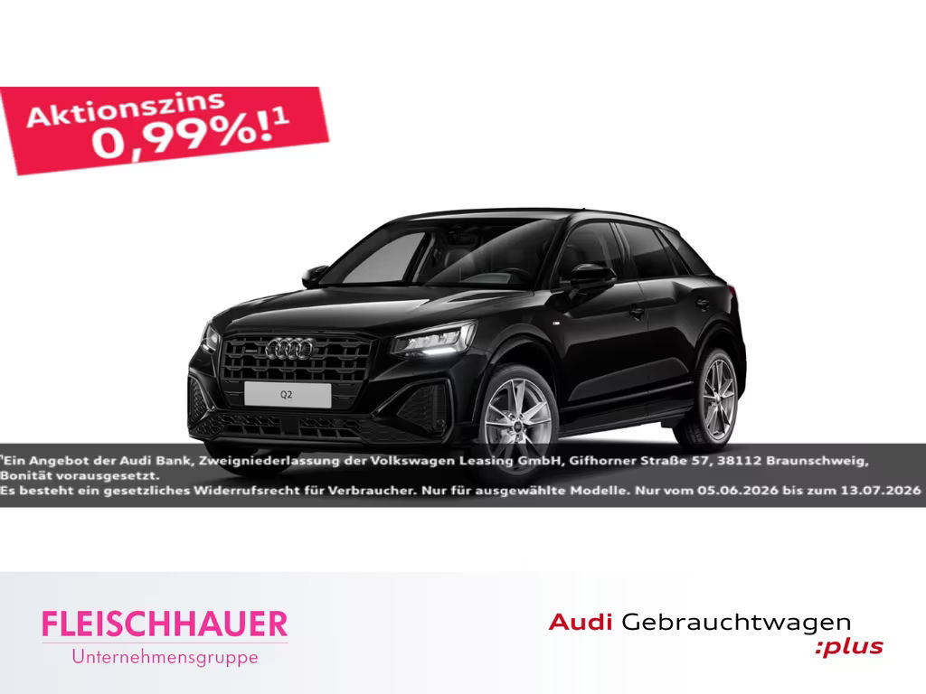Audi Q2 Quattro S-Line 40 TFSI