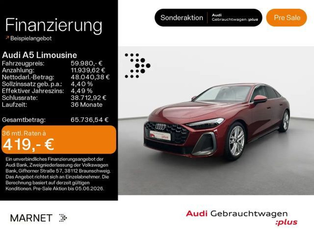 Audi A5 Quattro S-Line Hybride