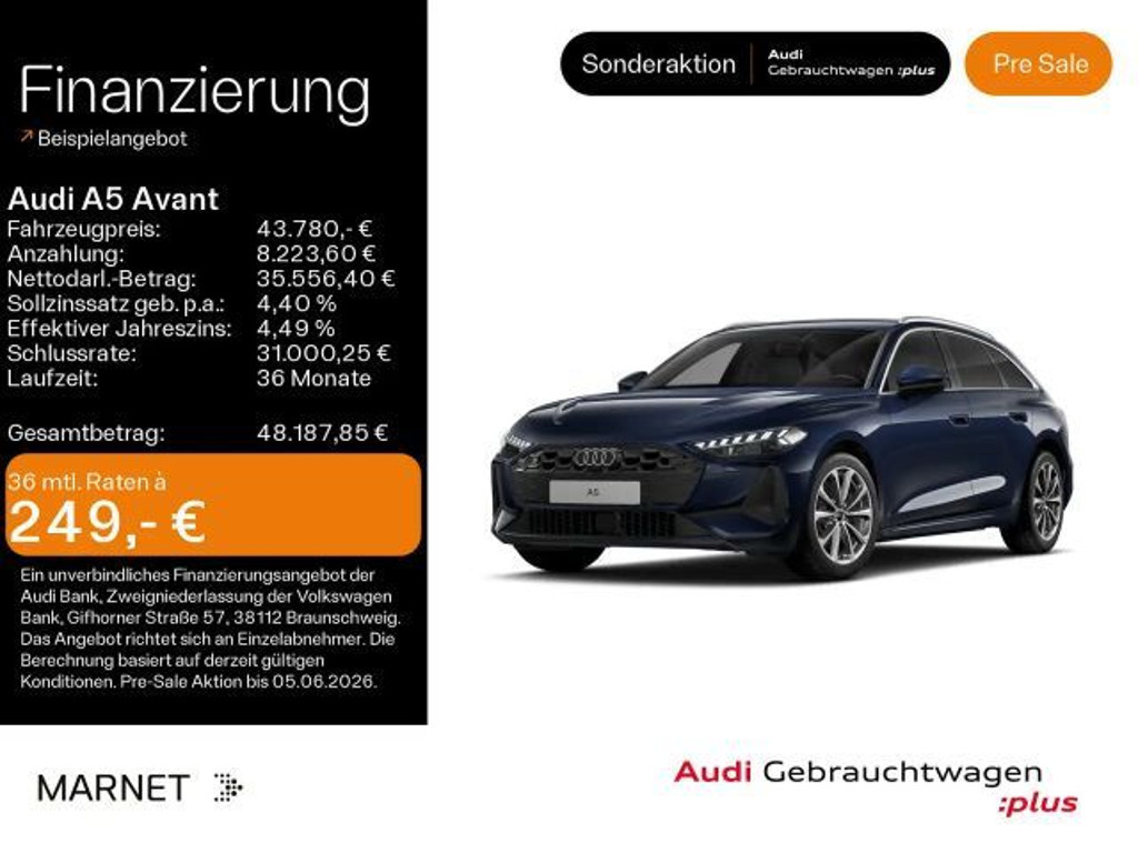 Audi A5 TDI*Navi*LED*Alu*PDC*Virtual Cockpit*Ka