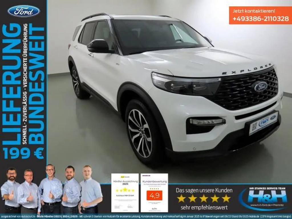 Ford Explorer 4x4 ST Line Plug in Hybrid AWD