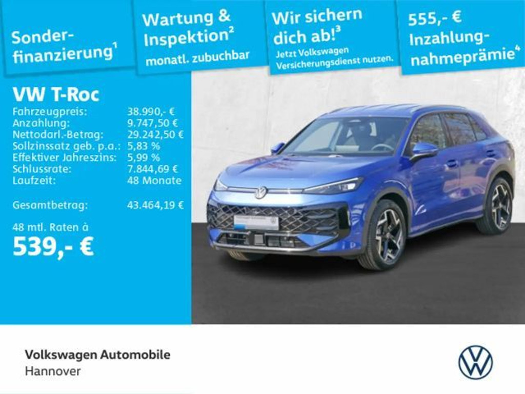 Volkswagen T-Roc DSG R-Line 1.5 eTSI