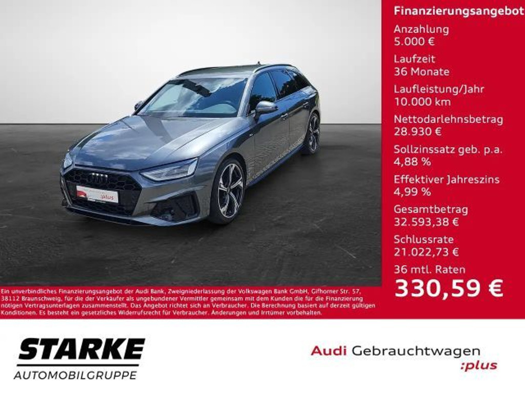 Audi A4 Avant S-Line S-Tronic 35 TFSI