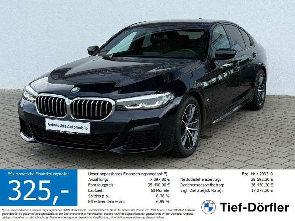 BMW 5 Serie 530 Sedan 530d