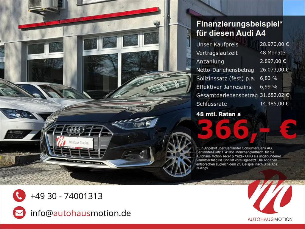 Audi A4 allroad Quattro 45 TFSI