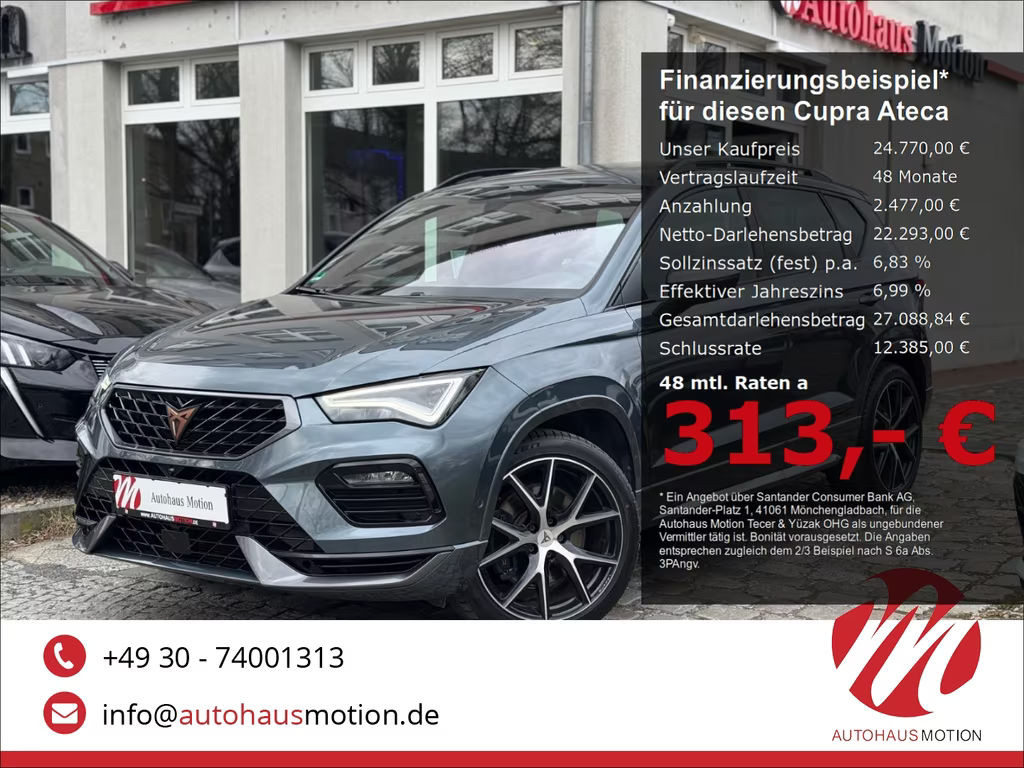 Cupra Ateca 4Drive 2.0 TSI