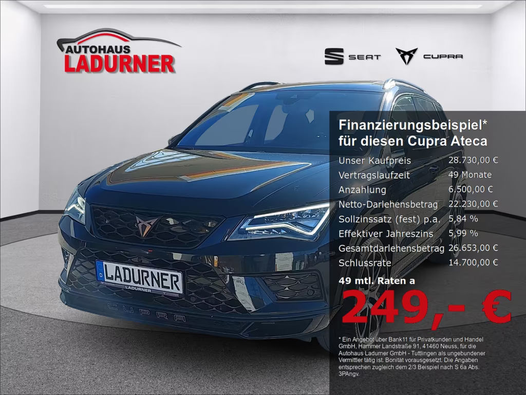 Cupra Ateca 4Drive