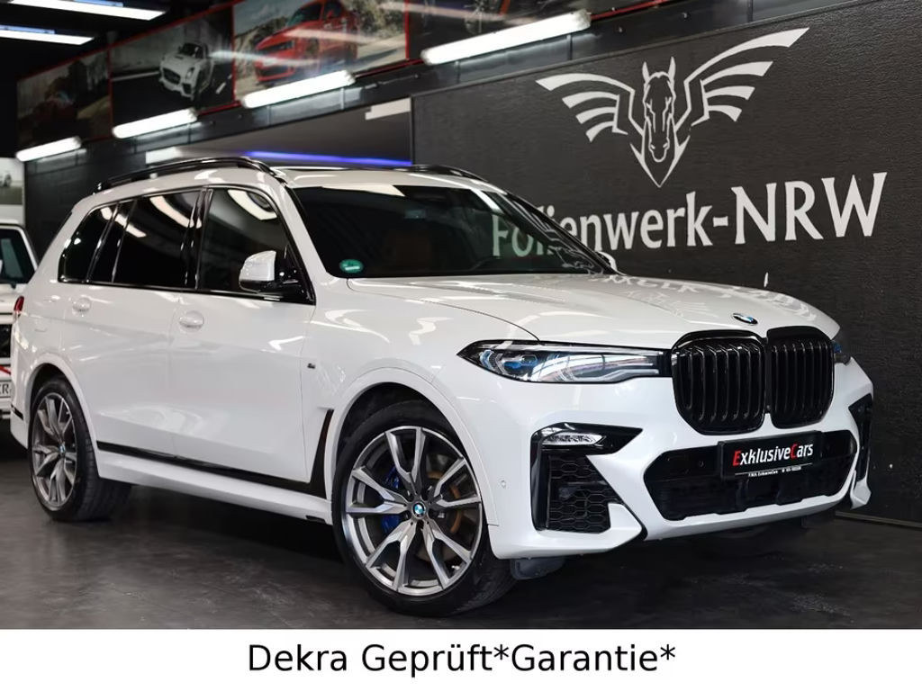 BMW X7 M50 d*Exklusiv-Pak*6xSitzer*TV*AHK*Pano*Laser