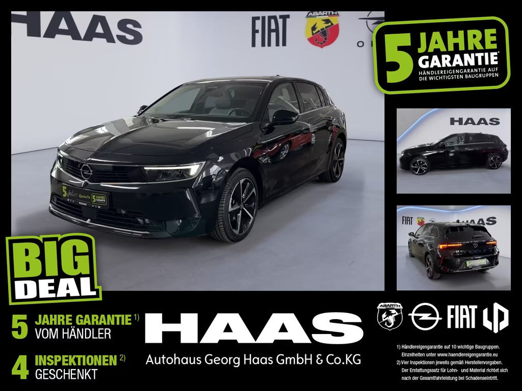 Opel Astra 1.2 L Rückfahrkamera, Sitz & Lenkradheizun